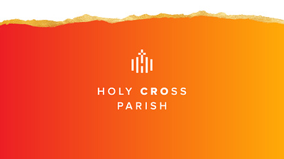 Holy Cross Parish branding canada catholic church croatia cross holy logo parish