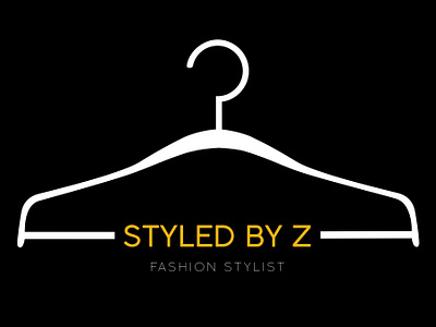 Styled By Z branding design graphic design logo typography ui vector