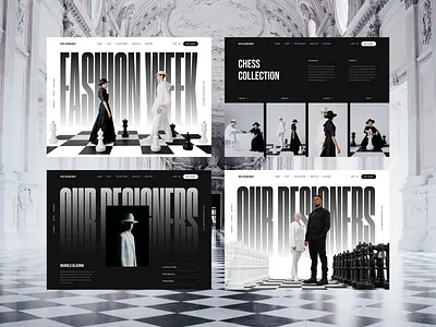 Royal Fashion — Website design 3d bold cart clean creative design ecommerce fashion fashion website interface minimal store typography ui ui design ux ux design web web design