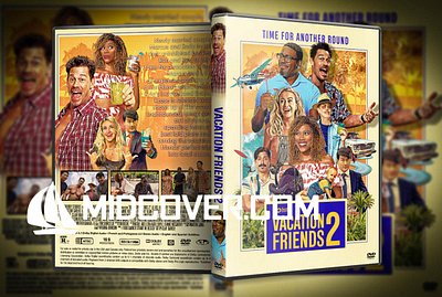 Vacation Friends 2 (2023) DVD Cover design dvd dvdcover dvdcustomcover photoshop