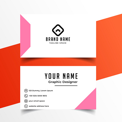 BUSINESS CARD besness branding design graphic design illustration logo tech technology vector