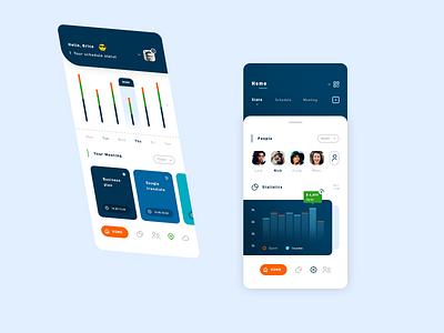 Wallet Light UI App app applications brand branding curves statistics graphics dashboard design euros € graphic design illustrator ai ios android light ui kit people photoshop psd print designer spent income typo typography ui ux designer user wallet