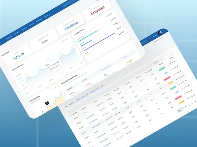 SAAS_Finance dashboard design finance list list view saas ui ux