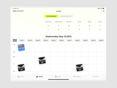 PlayCourt basketball booking branding clubs courts daily bookings design football game homepage illustration ipad online service players social networks tennis ui user interface ux volleyball