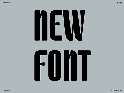 New font - Logisco! animation font geometric font gif letters retro type typeface