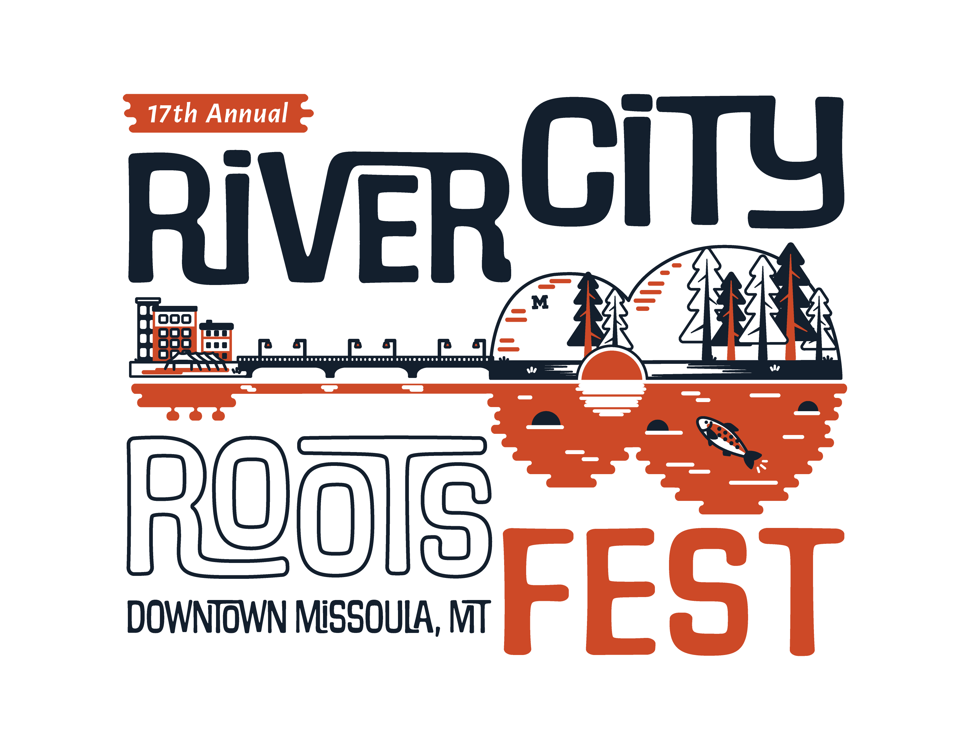 River City Roots Festival Logo and Poster by Erin E. Johnson on Dribbble