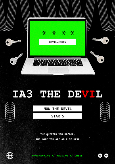 Now The Devil Starts 3d animation branding graphic design logo motion graphics ui