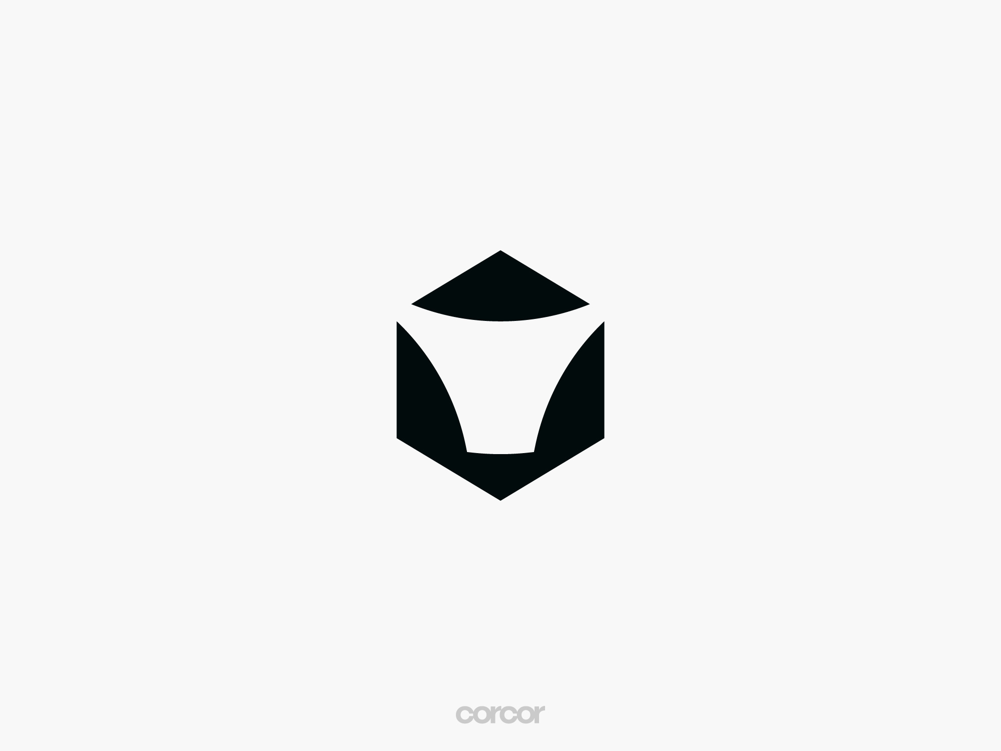 Bull Logo animal bitcoin blockchain bull bull head bulls geometric hexagonal logo minimal nft