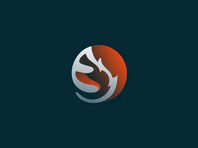 Hot sun / fire 3d a b c d e f g h i j k l m n branding creative fire fire logo flame gradient hot icon logo minimalist modern o p q r s t w x y z silver sun