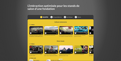 ShowRoom - Nouvelle interaction s/ les stands de salon [2021] experienceutilisateur productdesign tablet ui userexperience ux