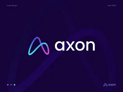 axon logo design brand and identity branding design graphic design icon logo vector