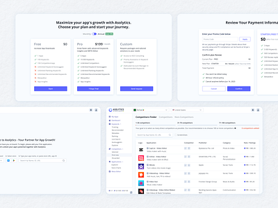 Pricing Flow aso design pricing product ui ux