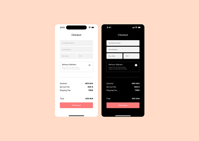 Daily UI 002 - Checkout Page app branding design graphic design ui ux