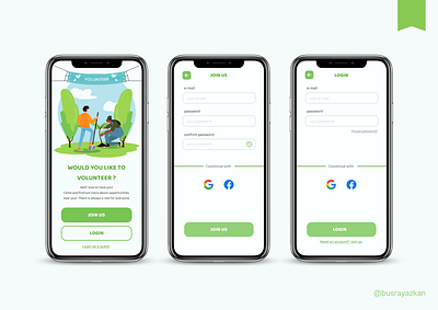 DailyUI #1 - Sign Up Page app design illustration ui ux