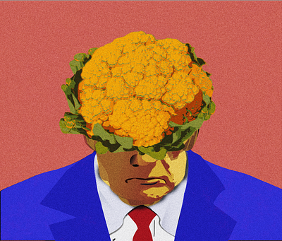 I couldn't draw a crown of sh#t crown illustration noise shit shunte88 trump vector vegetable