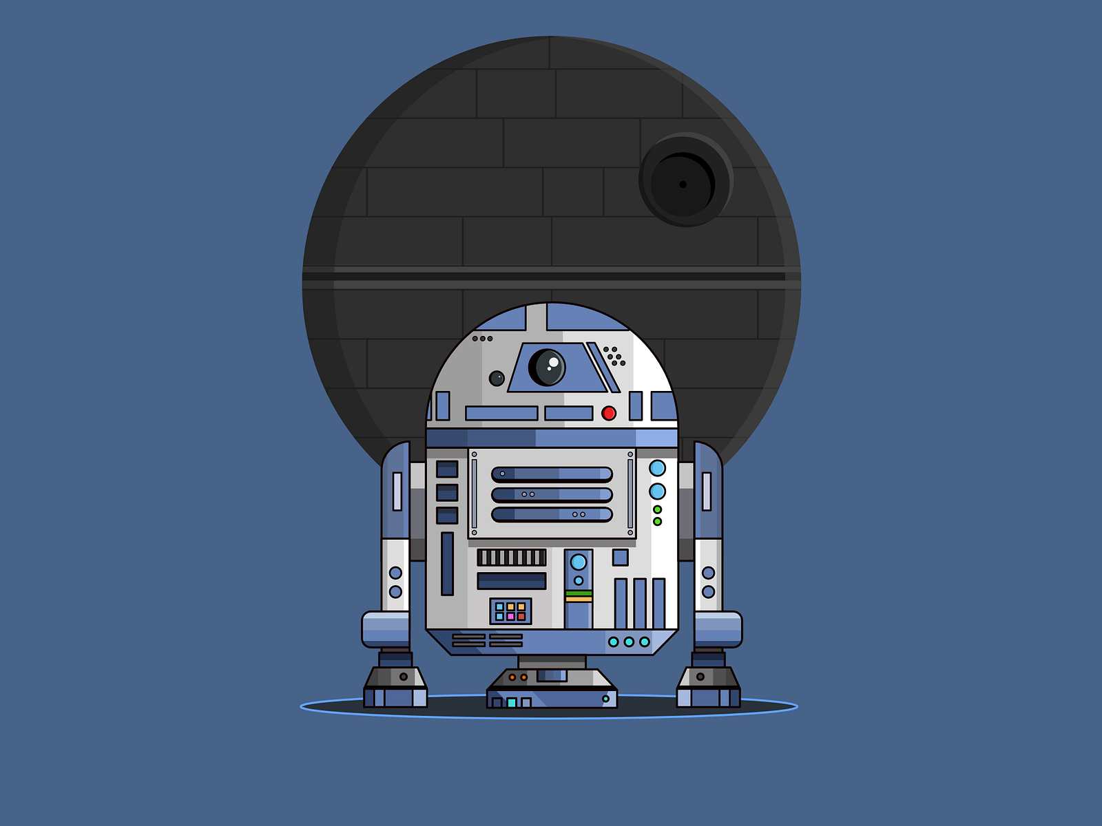 R2D2 by Matt Pua on Dribbble