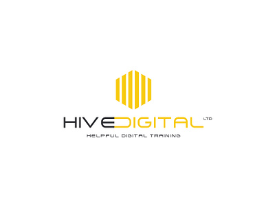 Hive Digital logo minimalist modern simple