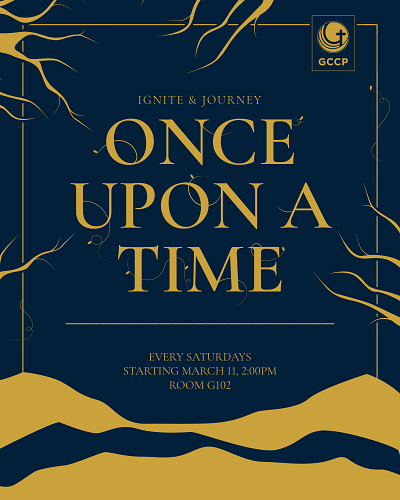 Once Upon A Time book design graphic design illustration social media post