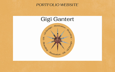Gigi Gantert The Portfolio Design branding design freelancer gigi gantert graphic design portfolio ui ui designer web design