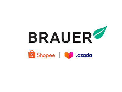 BRAUER x SHOPEE x LAZADA branding ecommerce graphic design lazada motion graphics sale shopee