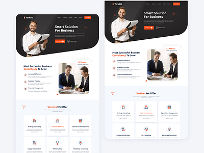 Torkbiz Business Solution Template Home Page 3 backend business mockup business proposal business solution business website corporate frontend professional responsive design template the tork tork torkbiz ui design ux design