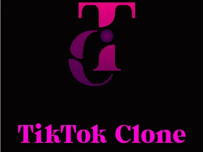 TikTok Clone Logo branding design logo