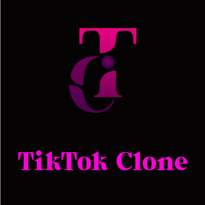 TikTok Clone Logo branding design logo
