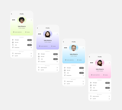 Daily UI Challenge #006- User Profile dailyui design ui