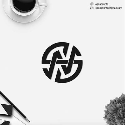 SN monogram logo branding clothing line design icon illustration initials lettering logo logo design logo folio logotype minimal logo monogram symbol typography