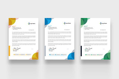 Professional Letterhead Design 3d animation branding graphic design letterhead letterhead design logo motion graphics professional letterhead design ui