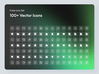 Pulse Icon Set: Inspired by Online Icon Sets design graphic design icon ui ux
