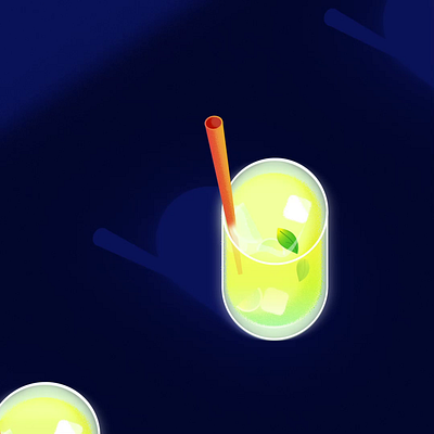 Lemonade 2d animation animation gif loopanimation motion graphics