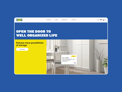 IKEA design ui ux web