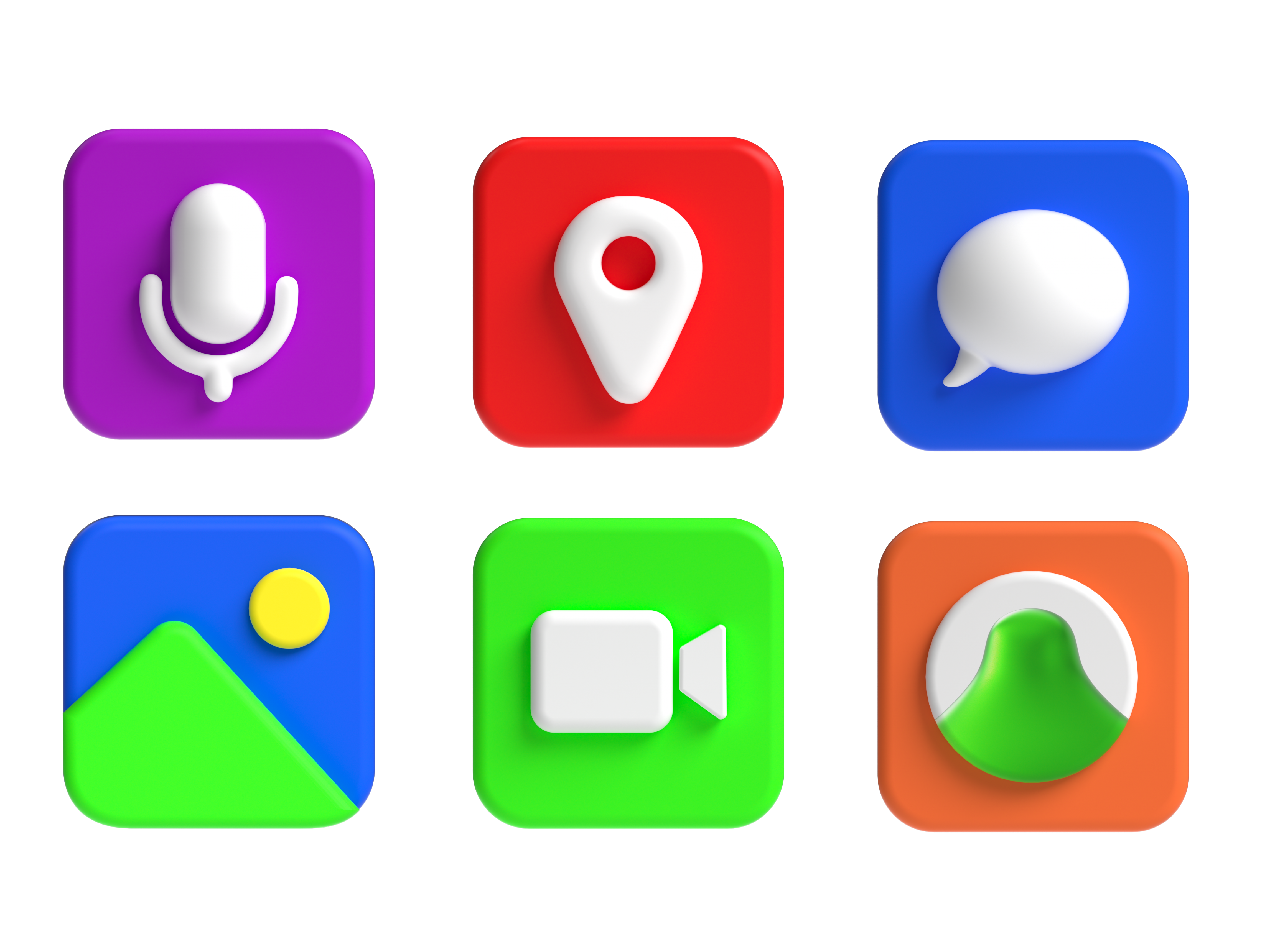 3D Icons For Cluep.com 3d 3danimation 3dart animation b3d blender blender3d branding c4d cinema4d design icon icons illustrations render set simple uiux website