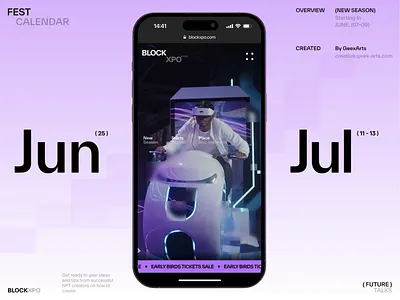 Mobile website schedule page animation blockchain branding crypto design graphic design identity logo mobile pattern web3.0 website
