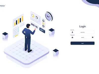 Login (Website) UI ui