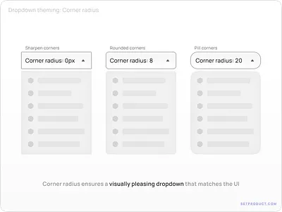 Designing Intuitive Dropdowns: How UI/UX Enhances Usability app corner design dropdown figma guide menu radius rounded skeleton templates tutorial ui ui kit ux