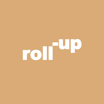Roll-up design branding graphic design illustration vector