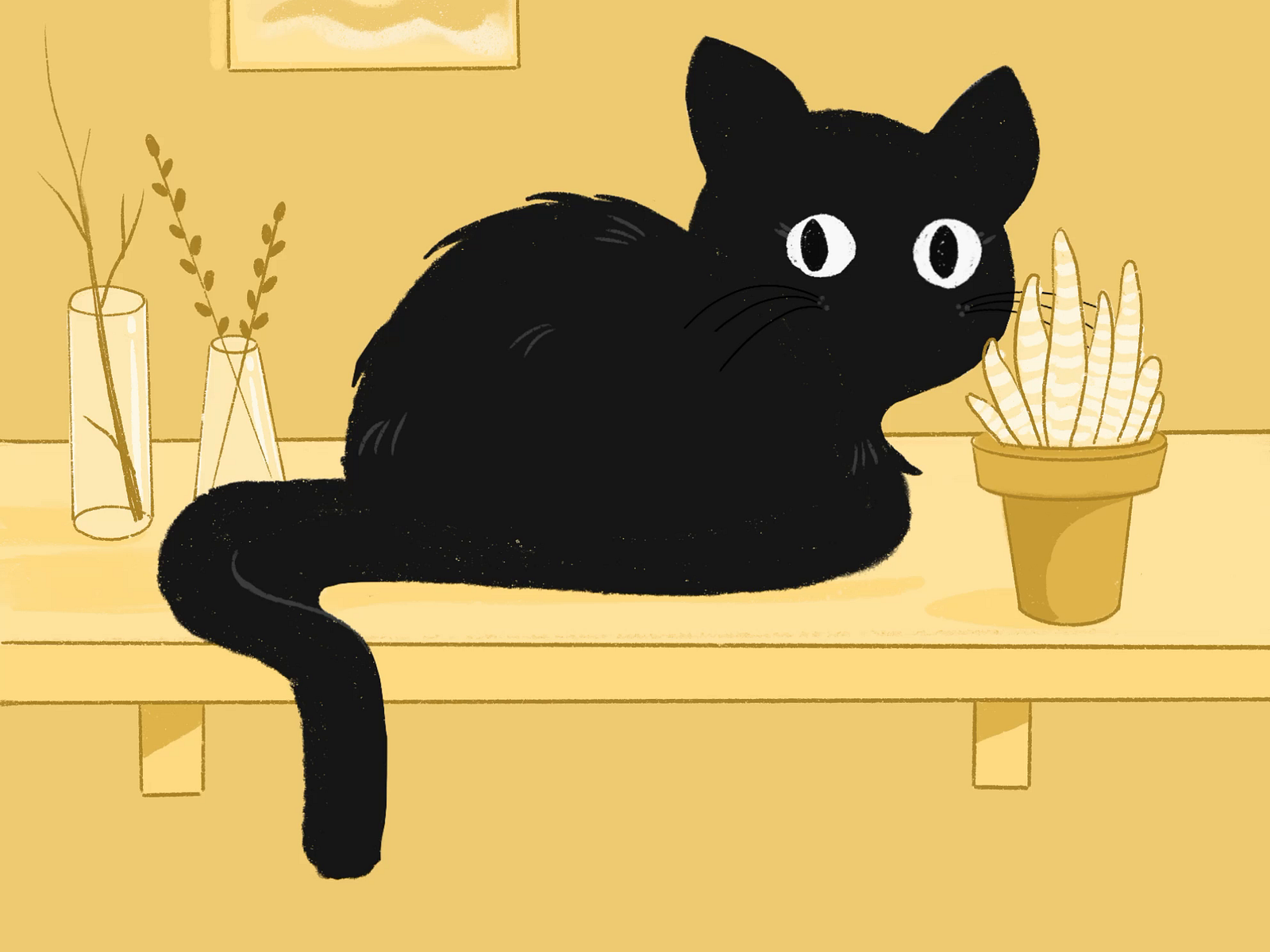 Cat animation by Nataliia Affichais on Dribbble