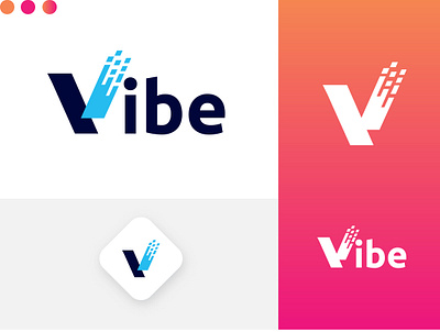 Vive - Logo Design app logo design business logo creative logo custom logo gradient logo icon logo website logo