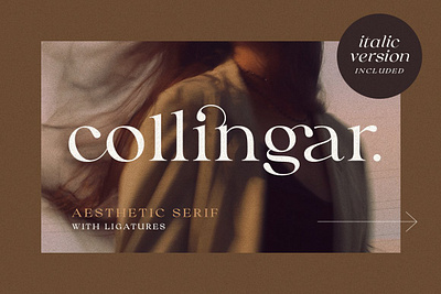 Collingar - Aesthetic Serif app branding design graphic design illustration logo typography ui ux vector