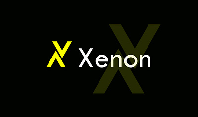 Xenon logo concept for use of letters X+A+V 3d animation black branding color design desin graffiti graphic graphic design illustration letters logo logos motion graphics typography ui ux vector yello
