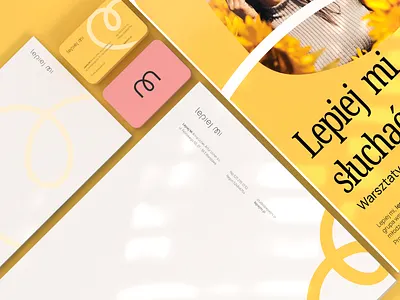 Lepiej Mi Branding branding design graphic design logo