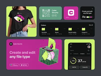 Cyber Security app android app app design best design app best mobile app design inteaction ios mobile mobile app motion motion design top design top mobile app ui user interface ux