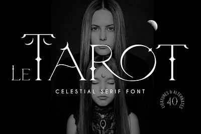 Le Tarot - Celestial Serif Font app branding design graphic design illustration logo typography ui ux vector