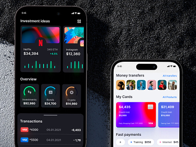 Eclipse - Figma dashboard UI kit for data design web apps analytics androind bank chart coin crypto dash dashboard dataviz investments ios it mobile money statistic stonks tech template trader web3