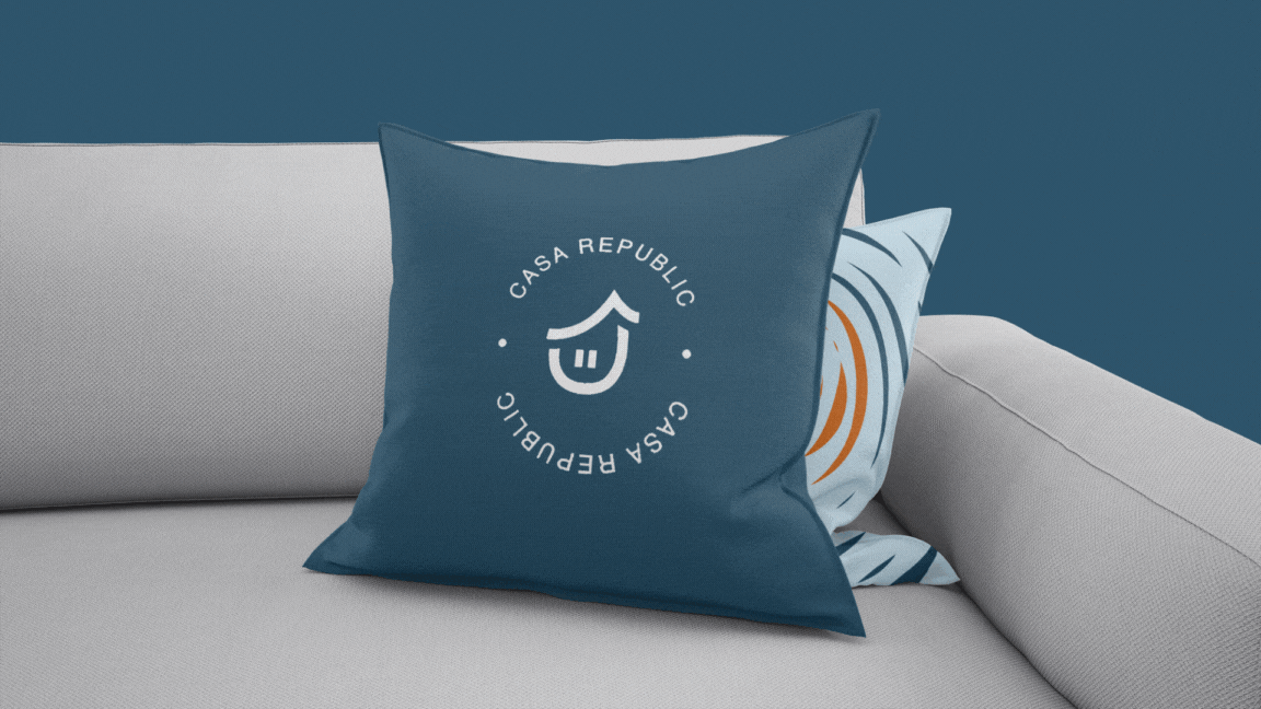 CASA Republic - Logo/Pattern brand design brand identity branding graphic design illustration logo logo design merch mockup product design