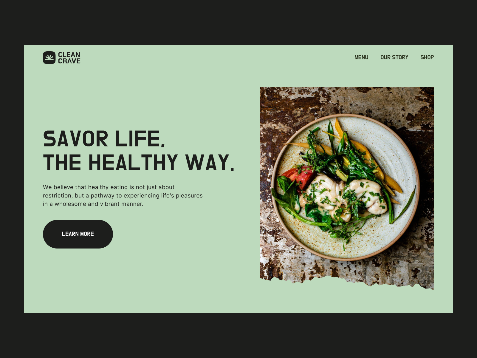 Web Design & Development - Restaurant, Food and Beverages beverage concept creative agency design figma food healthy food restaurant ui web design
