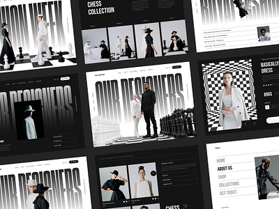 Royal Fashion — Website design bold typography cart clean creative dark ui design ecommerce fashion website gradient interface minimal shop store typography ui ui design ux ux design web web design