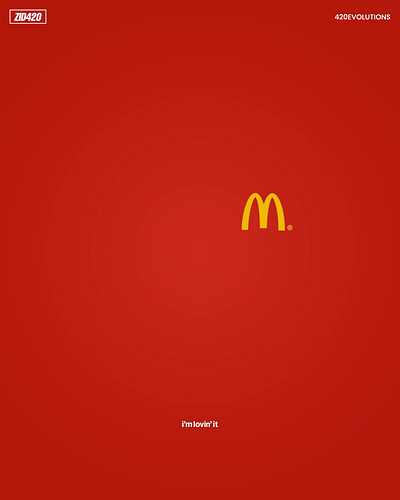 MacDonald's India #2023 advertising branding burger commercial concept concept art frice graphic design i am lovin it india macdonalds minimal minimalistic design motion graphic pizza poster red taughts